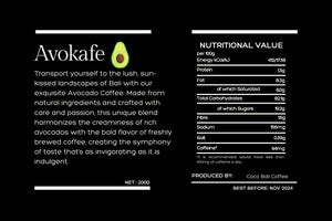 AvoKafe - Instant Avocado Coffee